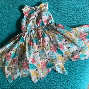 Tommy Bahama toddler 2T handkerchief dress.